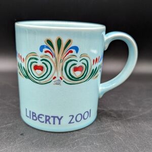 2001 Liberty London Year Mug, Poole Pottery, Made In England